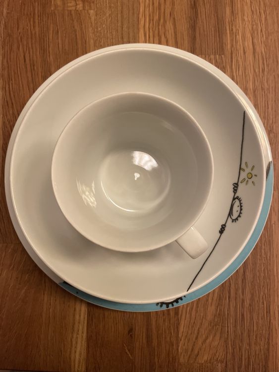 Kahla Geschirrsets: Tasse und Teller-Set, Kindergeschirr,Kahla – Gebraucht aus Männedorf von Dorrii85