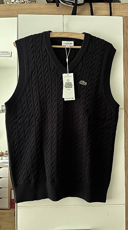 Maglioni & Felpe: Pull-over Lacoste bleu marine – Usato da Martigny venduto da sil_79hc