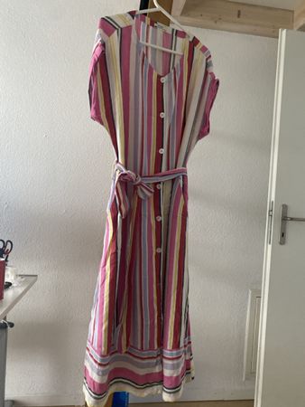 Sommerliches Maxikleid von Tom Tailor, Grösse M, gestreift
