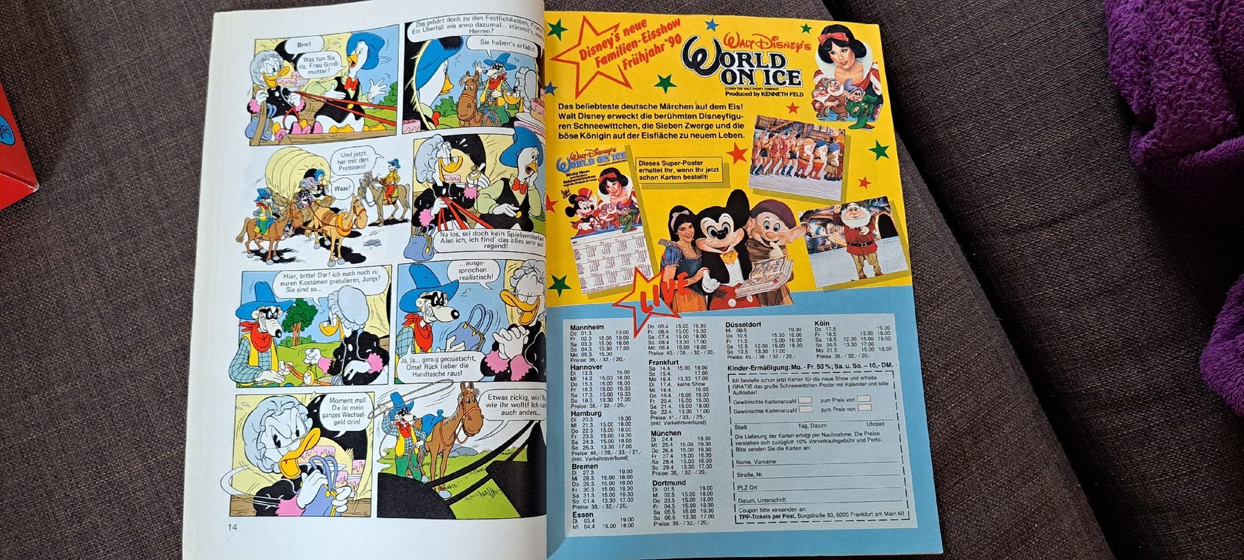 BD: Micky Maus Heft, Comic, Nr. 7, 8.2.1990, Disney – D'occasion à Kleinlützel par Breizh_kalon 4