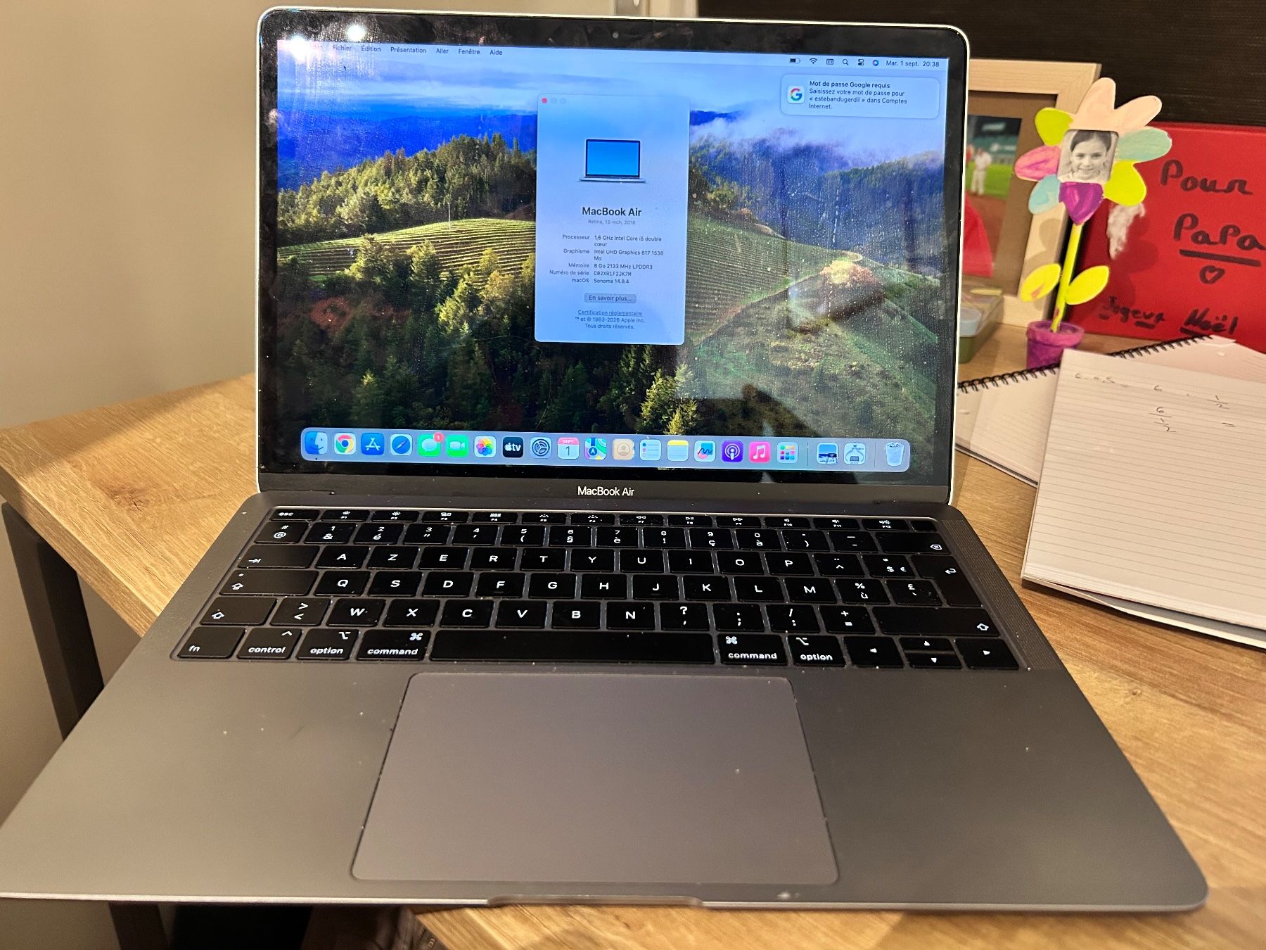 Apple Notebooks: MacBook Air 13 pouces – Gebraucht aus Le Grand-Saconnex von titeufste