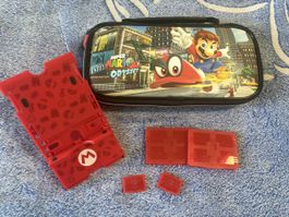 NINTENDO SWITCH Zubehör Mario Odyssey Case Set