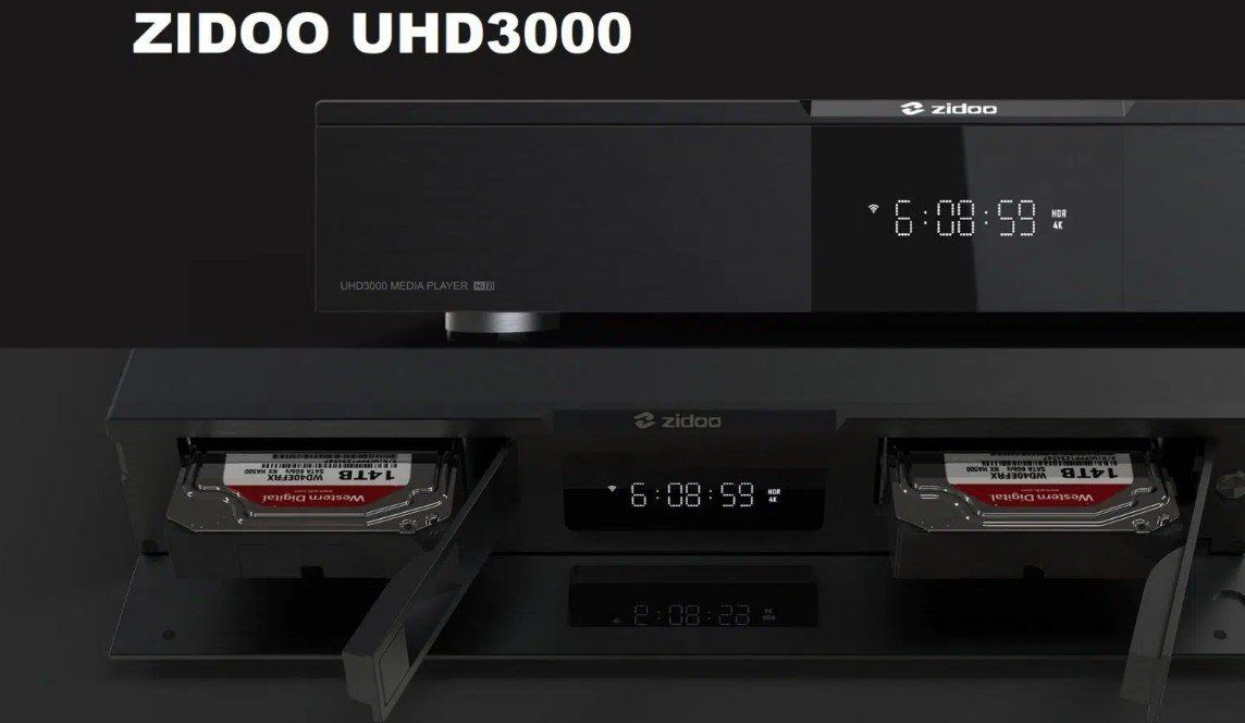 Lettore multimediale & Streamer: Zidoo UHD3000 Android-Mediaplayer – Usato da Adlikon b.Regensdf venduto da SHT-1 3