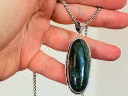 Collier avec labradorite - Élégant & Naturel!