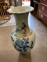 Interessante antike asiatische Bodenvase Vase signiert
