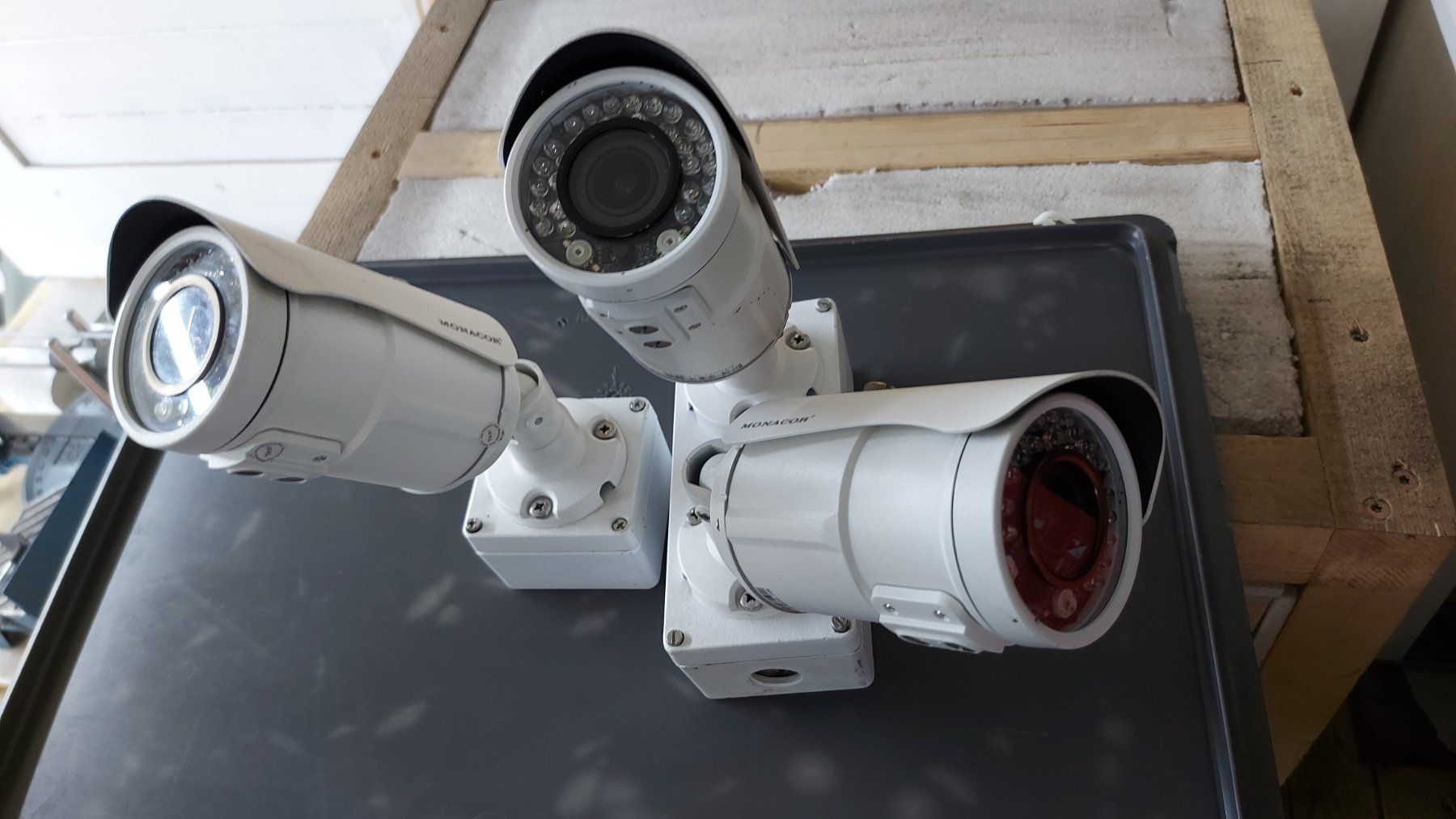 Videocamere: Videoüberwachungsset Marke Monacor – Usato da Künten venduto da Soku3 1