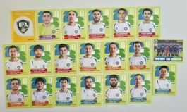 Team Uzbekistan Komplett - Panini FIFA WM 2026