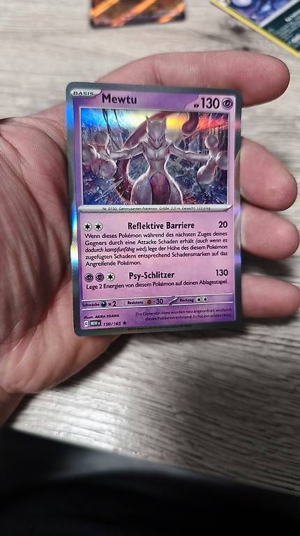 Carte collezionabili: Mewtu Holo Basis Pokemon – Usato da Amriswil venduto da ram_w5sb