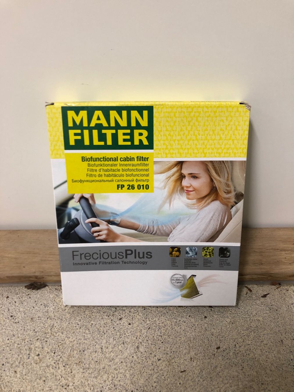 Tutti pezzi di ricambio auto: VW Polo Mann Filter FP26010 Pollenfilter (neu) – Nuovo e nell'imballaggio originale da Dürrenäsch venduto da JFAS