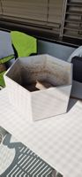 Grosser, sechseckiger Übertopf/Blumentopf, ideal für Garten!