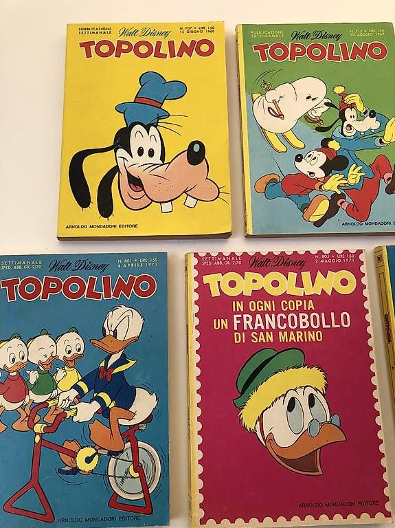 Fumetti: 7 Topolini tra il 707-870 – Usato da Rivera venduto da lor_p69f 2