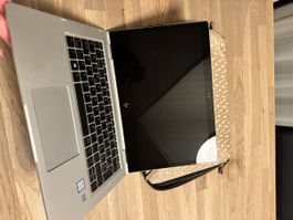 HP EliteBook Laptop mit Tasche silber guter Zustand