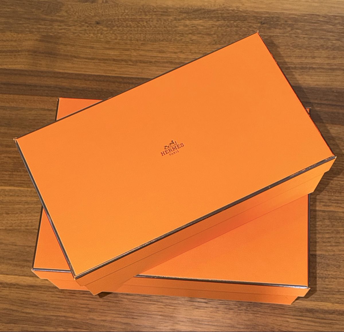 Autres décorations & accessoires: 2x Hermes Paris Orange Gift Boxes – D'occasion à Erlenbach ZH par topchick