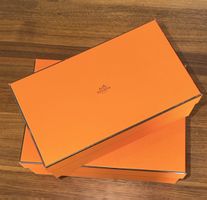 2x Hermes Paris Orange Gift Boxes