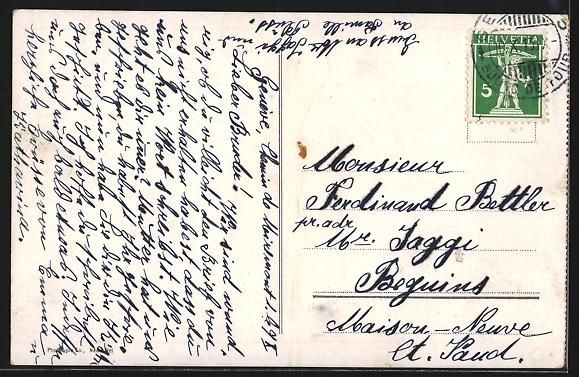 Cartoline postali: Genève, Débarcadère Quai du Mont Blan – Usato da Berlin venduto da bartko-reher 1
