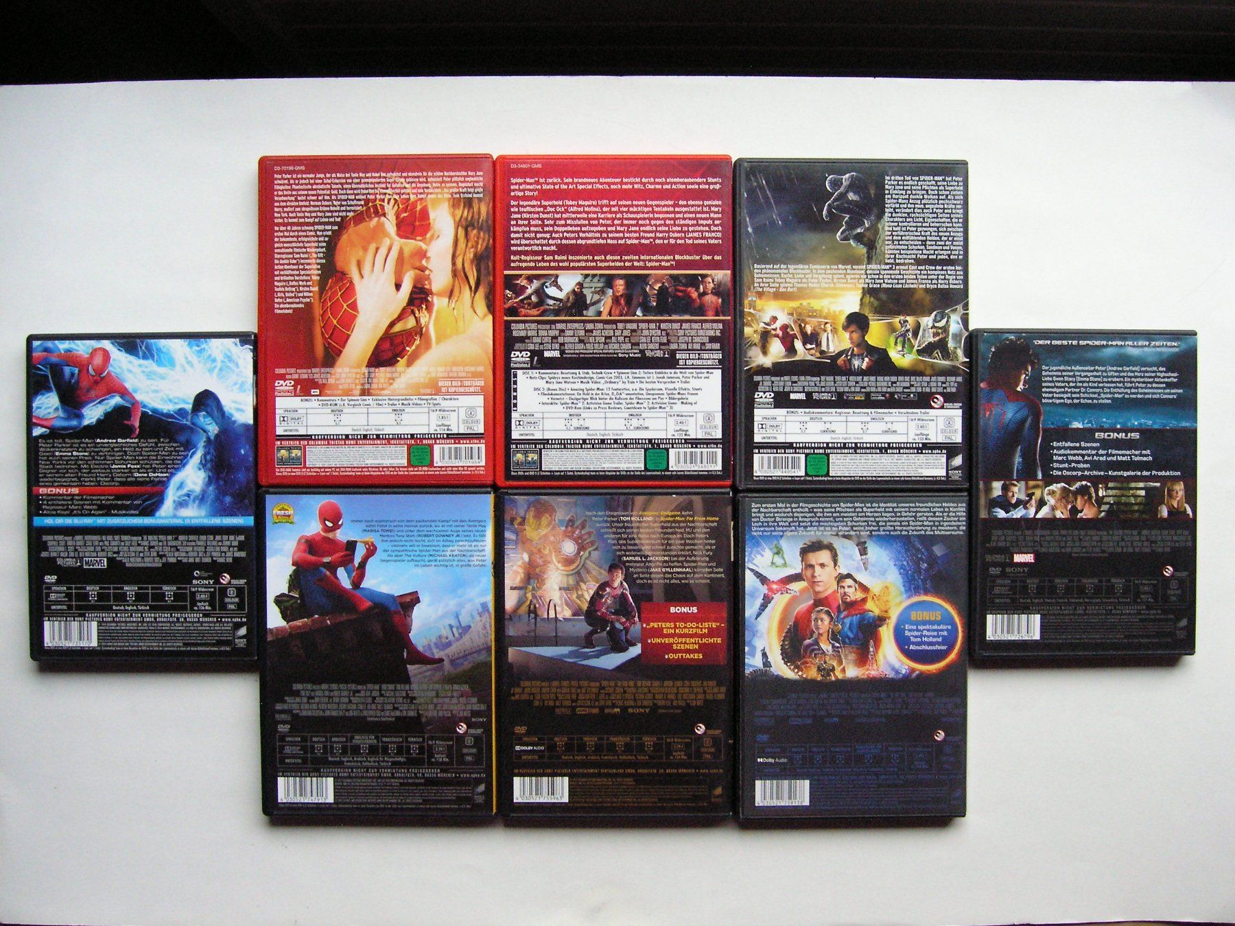 Tous les DVDs: SPIDER-MAN complete DVD COLLECTION – D'occasion à Zuzwil SG par vette13 1