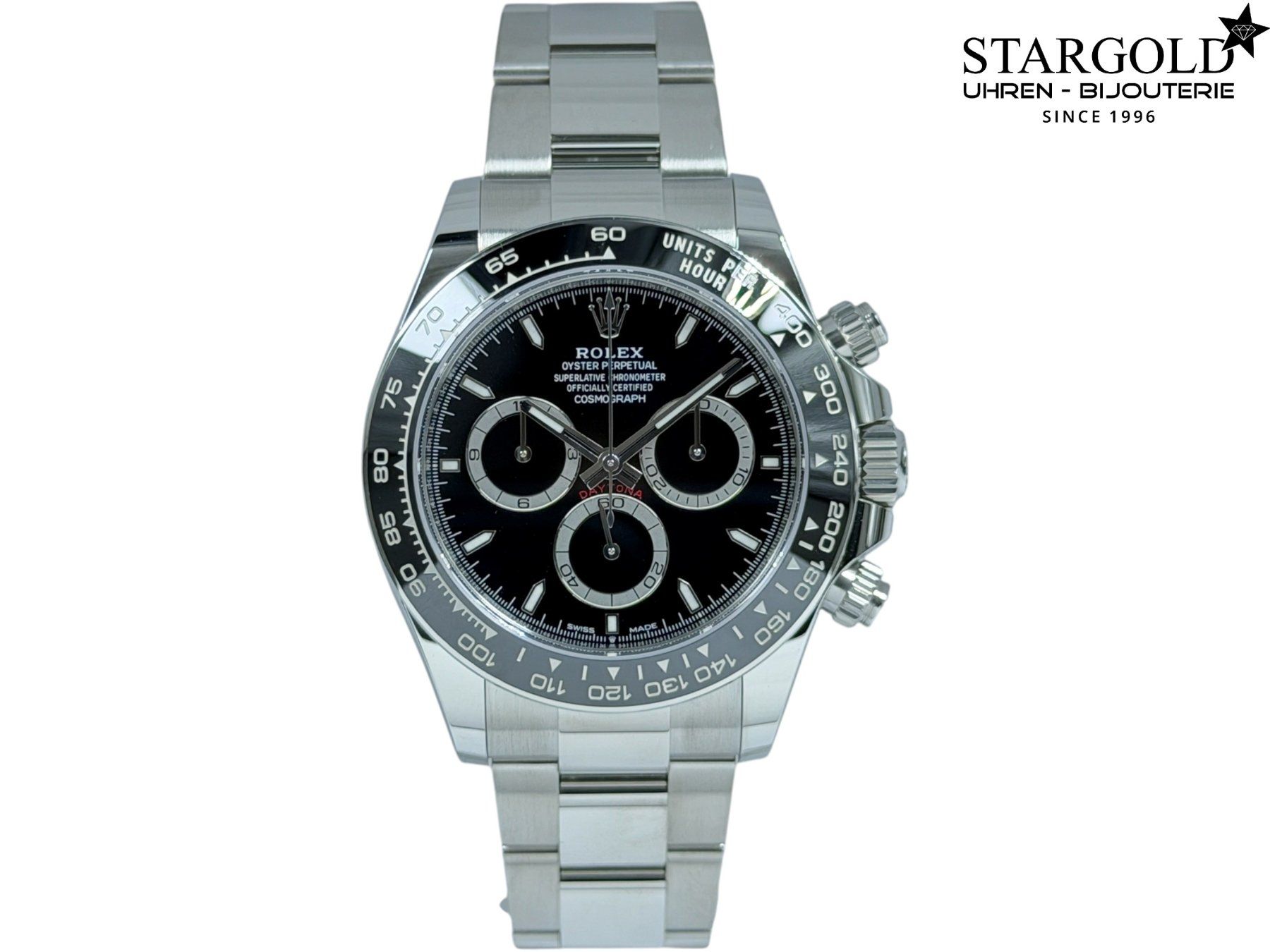 Rolex Orologi: Rolex Daytona Chronograph - 126500LN – Nuovo e nell'imballaggio originale da Zürich venduto da Stargold-Uhren