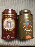 2 alte Blechdosen Jacksons of Picadilly