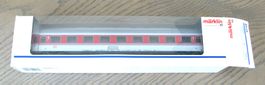 weinrot/weisser DB-Personenwagen 1. Kl., Avmz107, neu & OVP