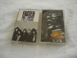 2x Musikkassetten - Faster Pussycat - 70s 80er Rock Metal
