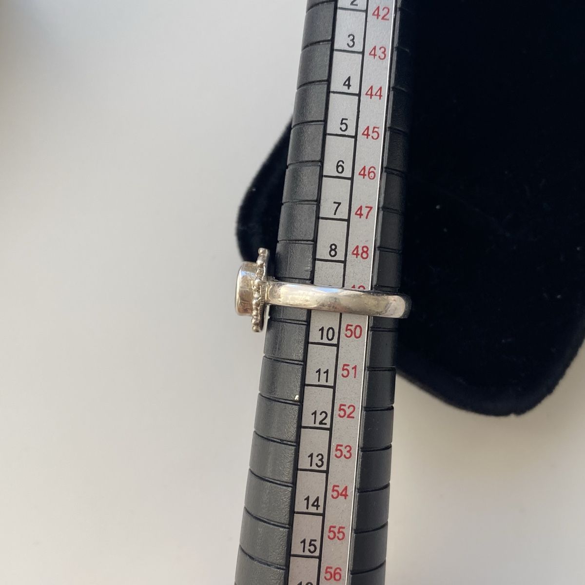 Anelli: Silber 925 Granat Vintage Ring – Usato da Givisiez venduto da dor_xb9k 3