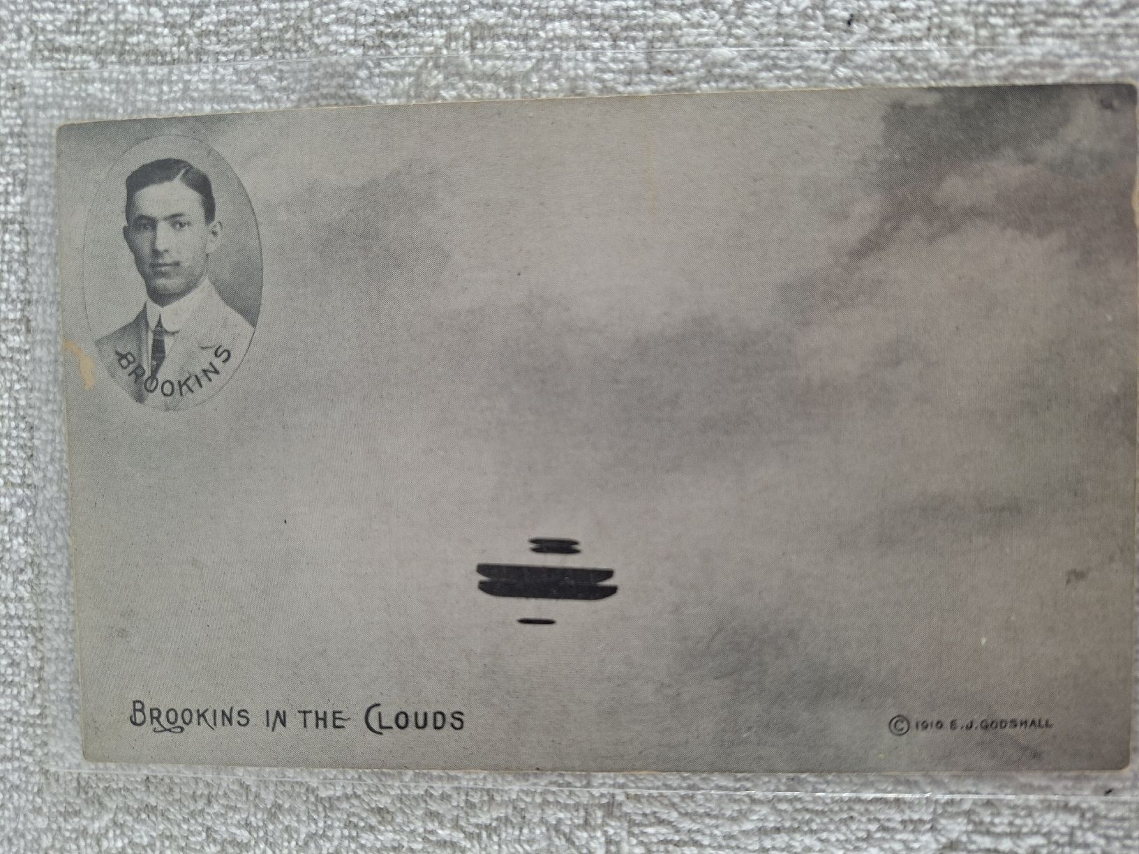 Cartoline postali: Aviatikpostkarten,Luftpionier Brookins 1910 – Usato da Grindelwald venduto da carro5 3