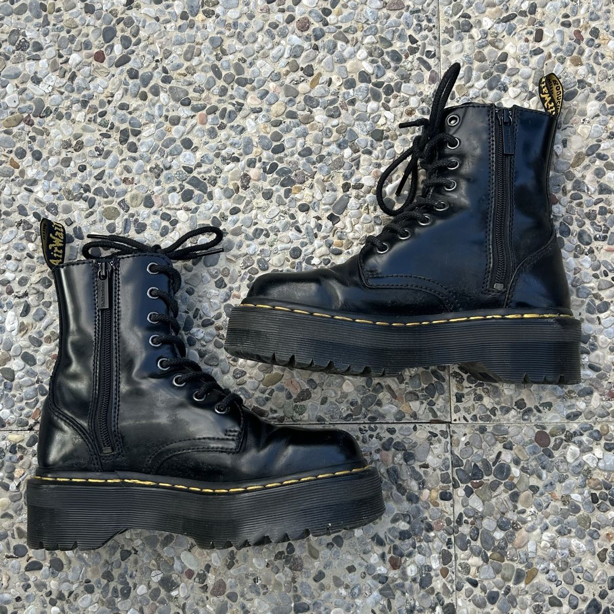Dr. Martens Scarpe da uomo: Dr. Martens JADON boots black – Usato da brent venduto da fukusapes 2