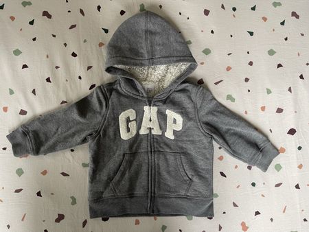 GAP Baby Hoodie Jacke mit Kapuze, Grösse 12-18 Monate