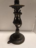 Wandkerzenhalter Metall antik Verzierungen guter Zustand