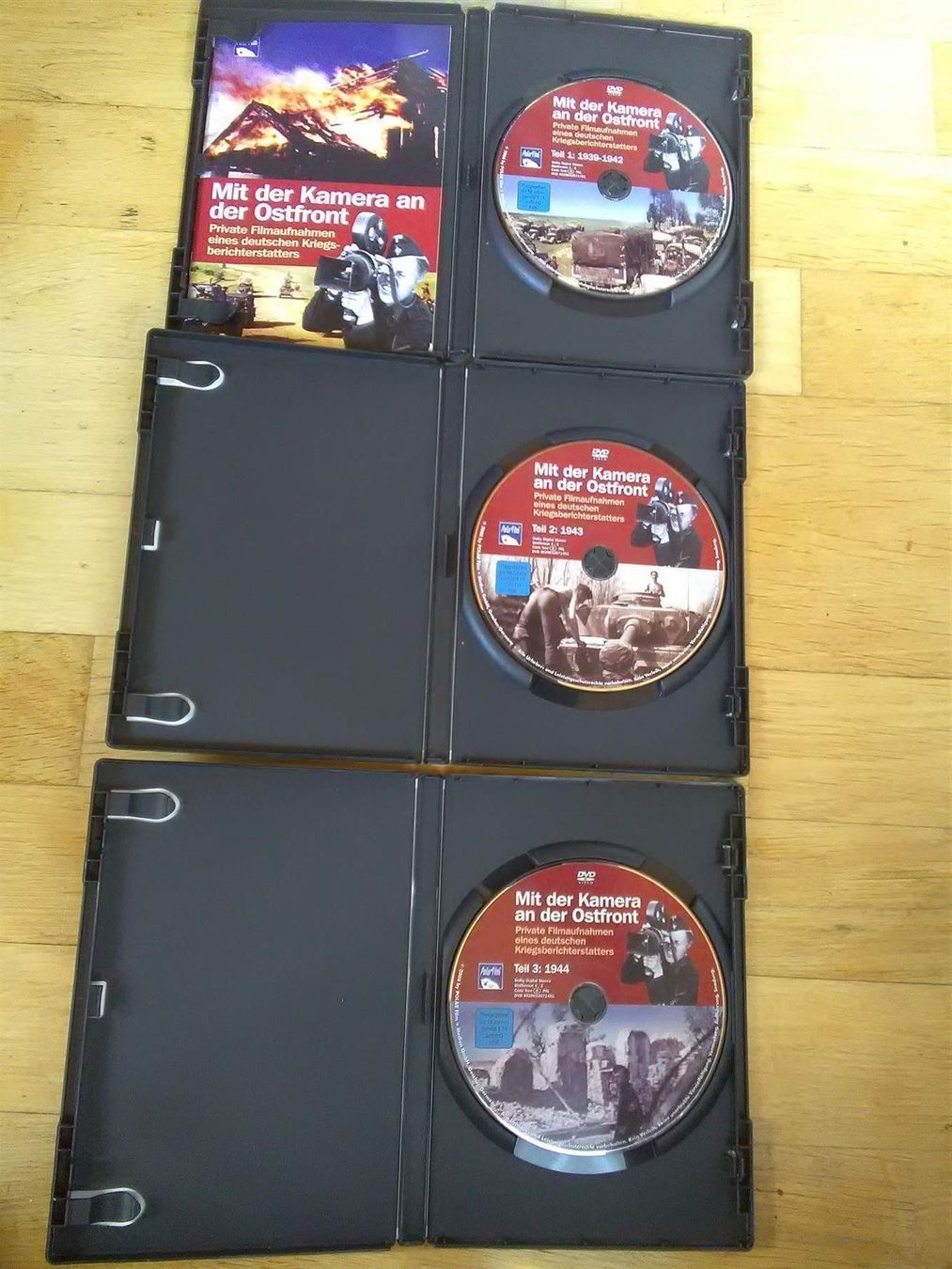 Tutti i DVDs: Mit der Kamera an der Ostfront                  (3'DVD's) – Usato da St. Gallen venduto da elk2021 3
