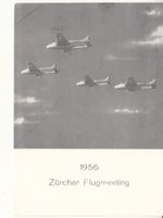 Sonderstempel A. 722 Zürcher Flugmeeting 1956
