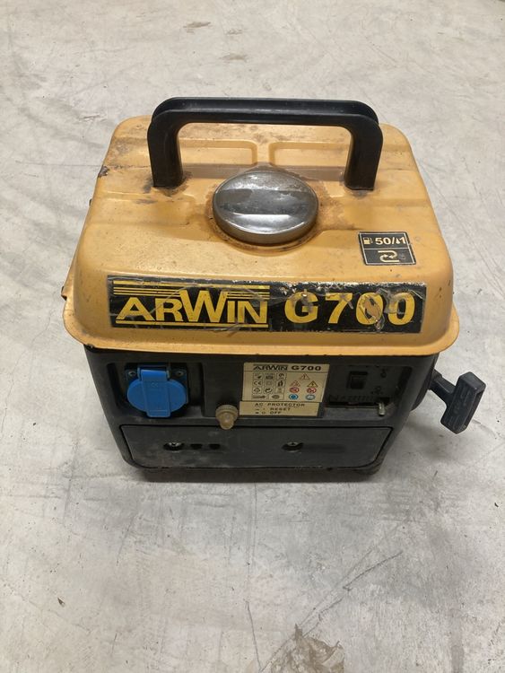 Arwin G700 Stromgenerator - Ideal für Camping & Garten! (Gebraucht) in ...