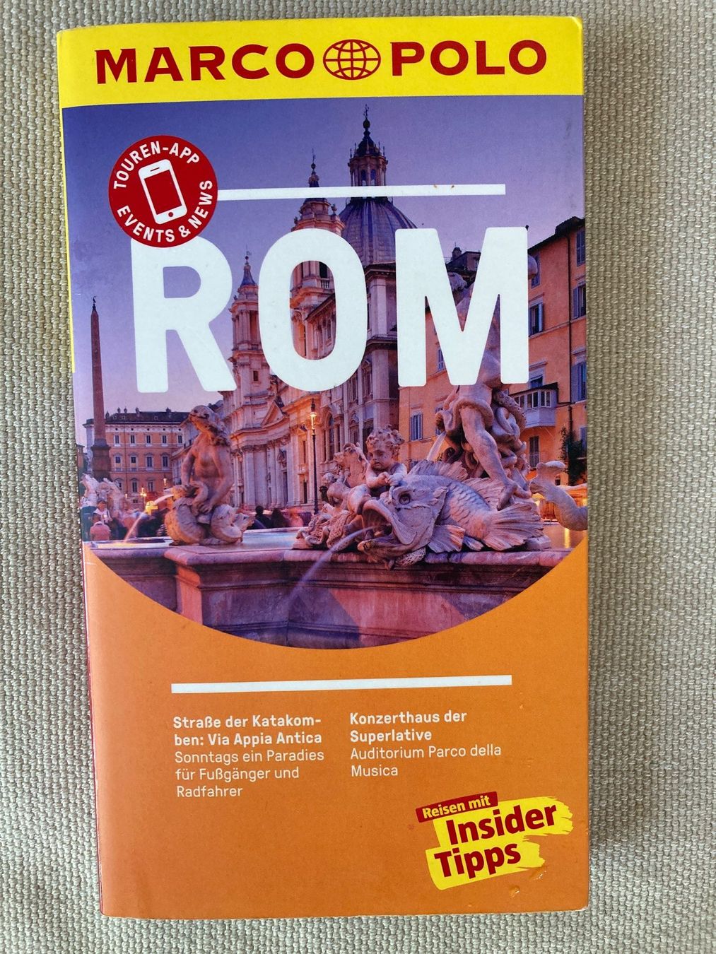Bücher: Marco Polo, Reiseführer Rom, 2017, mit Karte – Gebraucht aus Baden von Yoyo1