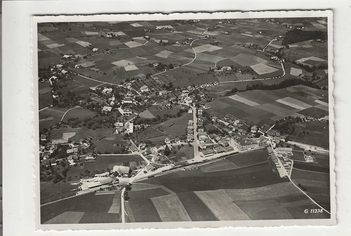Ansichtskarten: Biglen,  Luftbild – Gebraucht aus Spiez von Niesen20