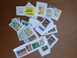 Diverse Briefmarken Europa und USA