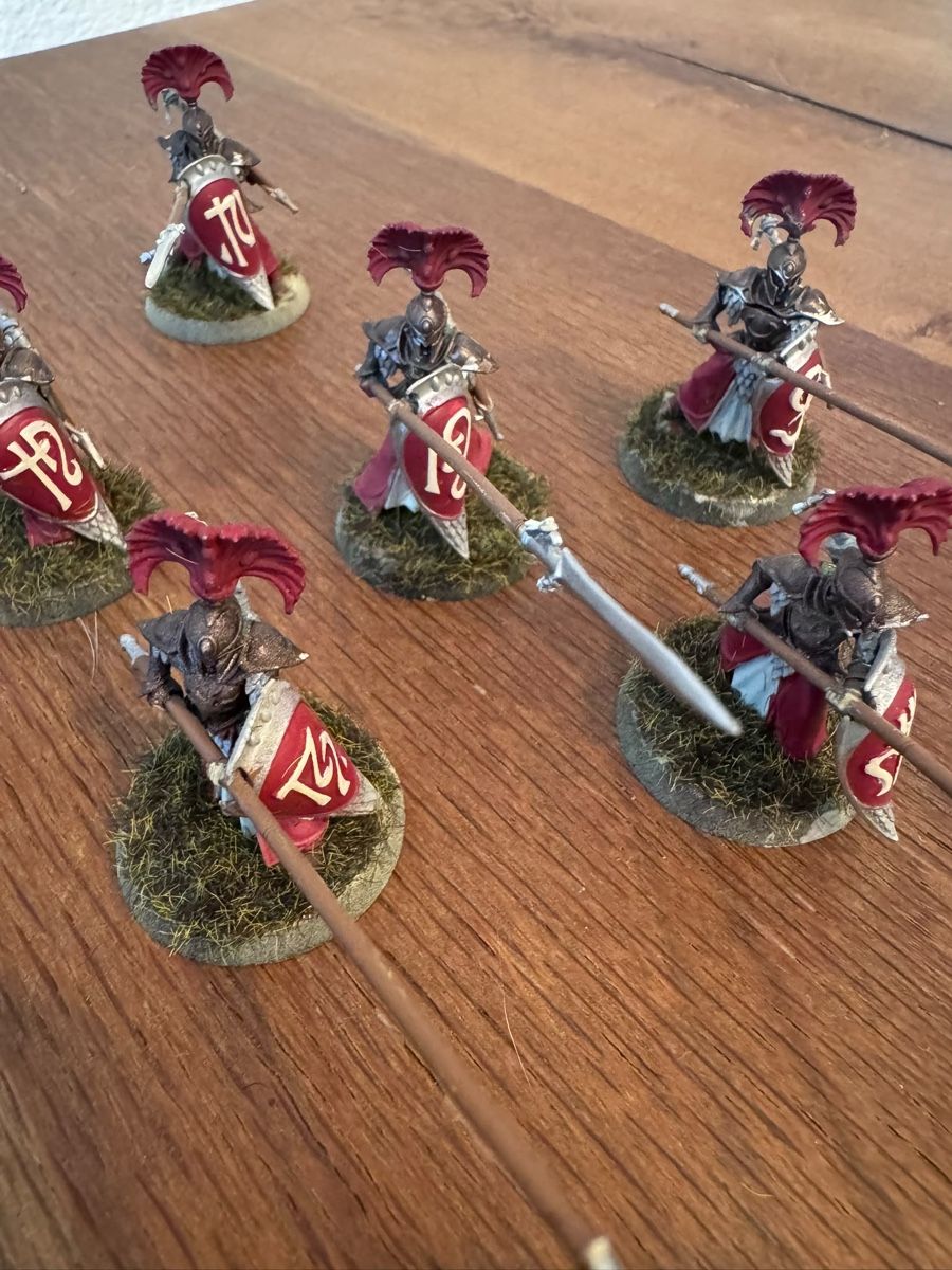 Kit di modellismo & Modellini statici: Warhammer Lumineth Modelle, voll bemalt – Usato da St. Gallen venduto da SirCaledor 1