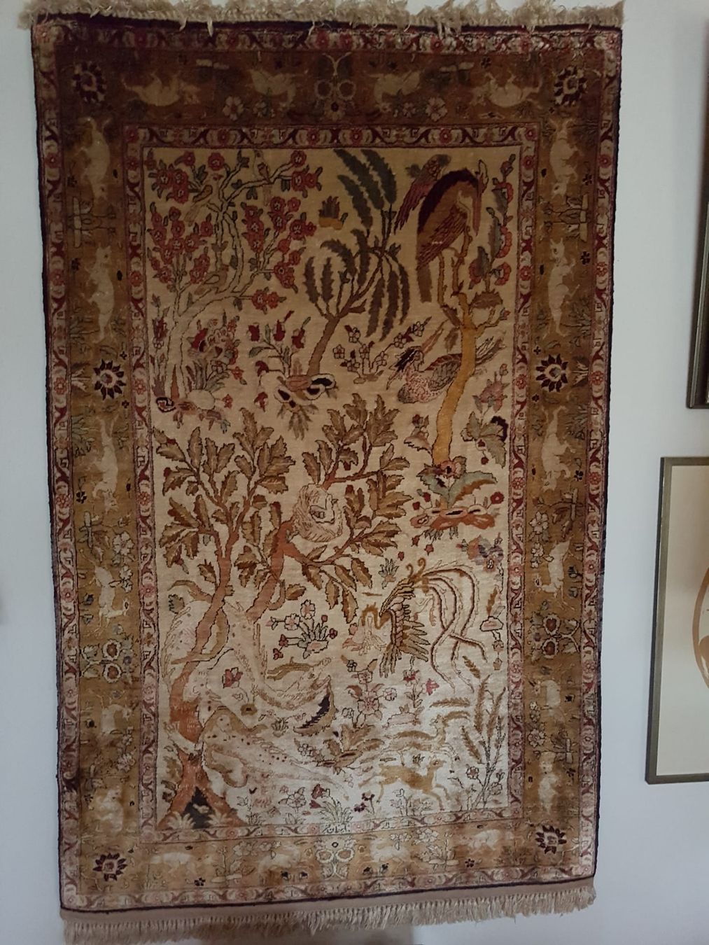 Teppiche: Täbriz Seidenteppich 67 x 155 – Gebraucht aus St.Gallen von dajo0809