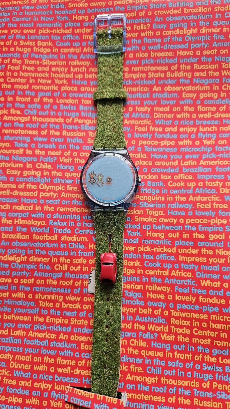 Swatch Orologi: witzige Pick-Nick swatch Uhr – Nuovo e nell'imballaggio originale da Mellingen venduto da Louisam 1