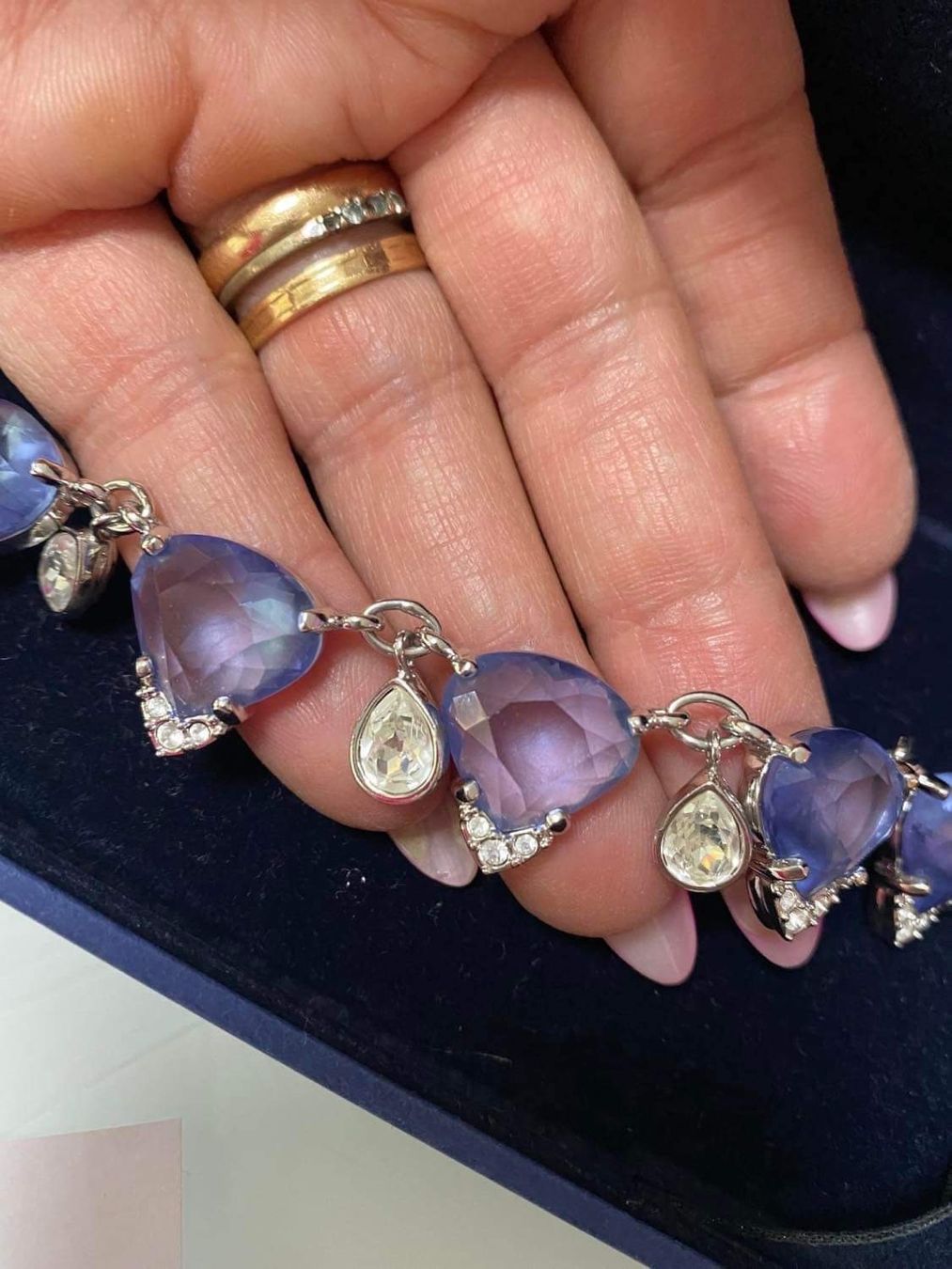 Swarovski Sonstiger Schmuck: Wunderschöne set schwaroski     Armband und Ohrringe – Gebraucht aus chur von merygori 2