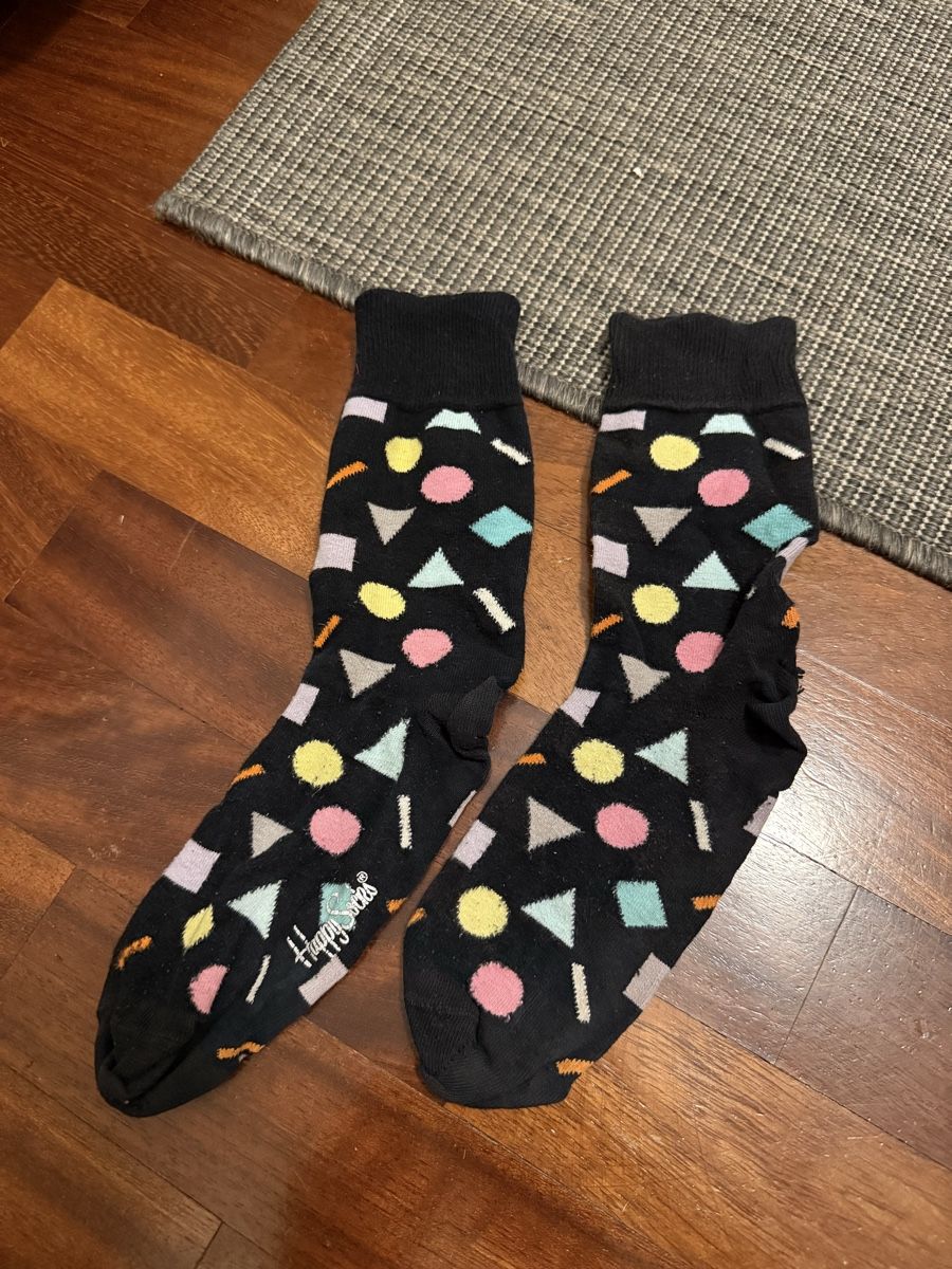 Happy Socks Calze: Calze Happy Socks uomo 43-46 neri – Usato da Bellinzona venduto da gia_zx2b