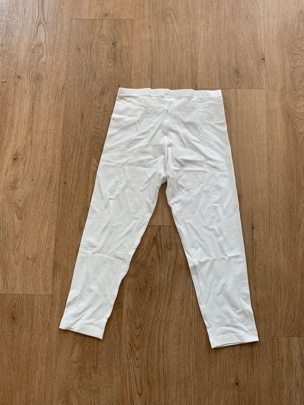 Petit Bateau Pantaloni: Legging pantacourt blanc petit bateau – Nuovo (secondo la descrizione) da Genève venduto da rez_c6c6 1