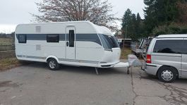 Hobby 545kmf avec auvent autoportant 