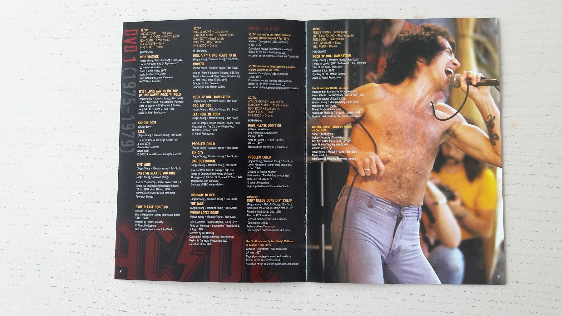 Tutti i DVDs: 2 Musik-DVDs der HardRock-Band "AC/DC" – Usato da Lenzburg venduto da StevieD 3
