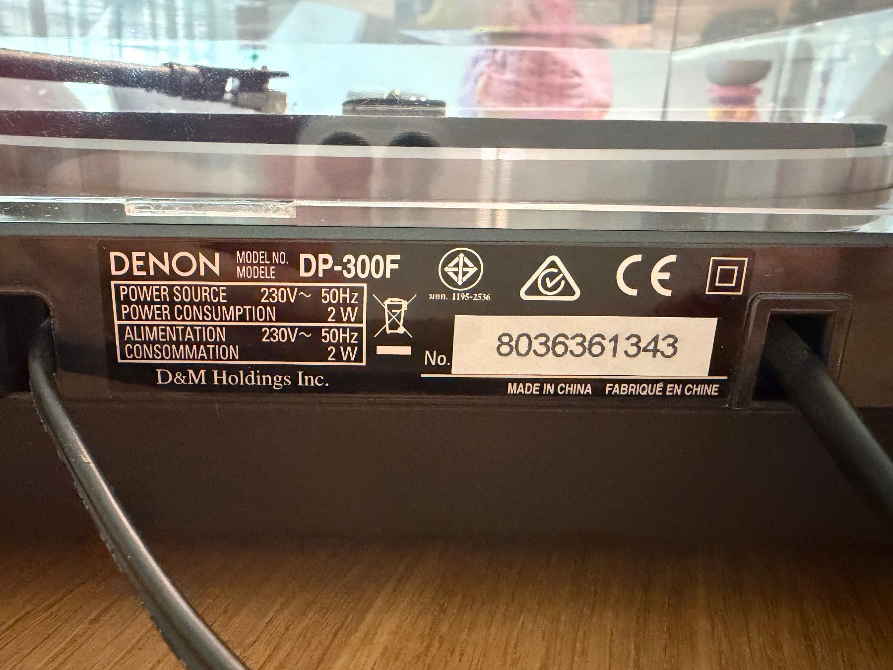 Denon Plattenspieler: Denon DP-300F Plattenspieler – Gebraucht aus Inwil von Tom32 3