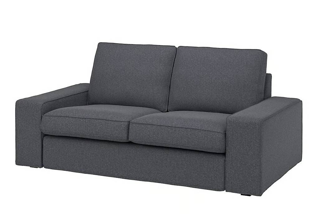 Divani: KIVIK Bezug 2er-Sofa, Gunnared mittelgrau – Usato da Basel venduto da art_prk8