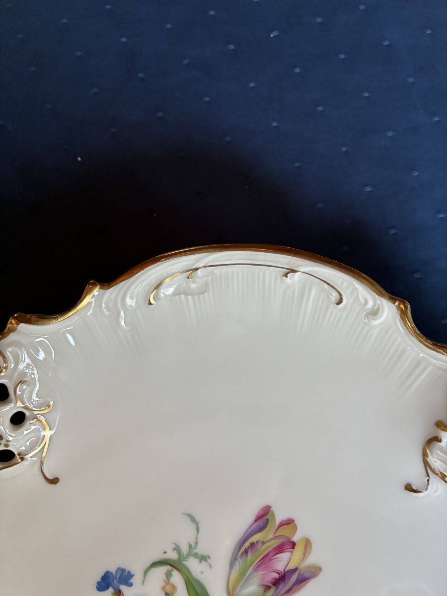 Rosenthal Schalen: Rosenthal - Grosse Gebäckschale – Gebraucht aus Dornach von Rosengarten 2