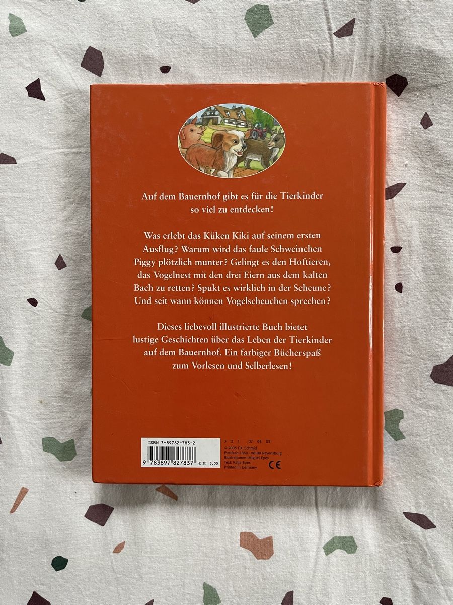 Libri: Tierkinder entdecken den Bauernhof! Kinderbuch. – Usato da Hirzel venduto da carta9 3