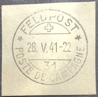 FP-Ausschnitt 2.WK, Feldpost 31, FP