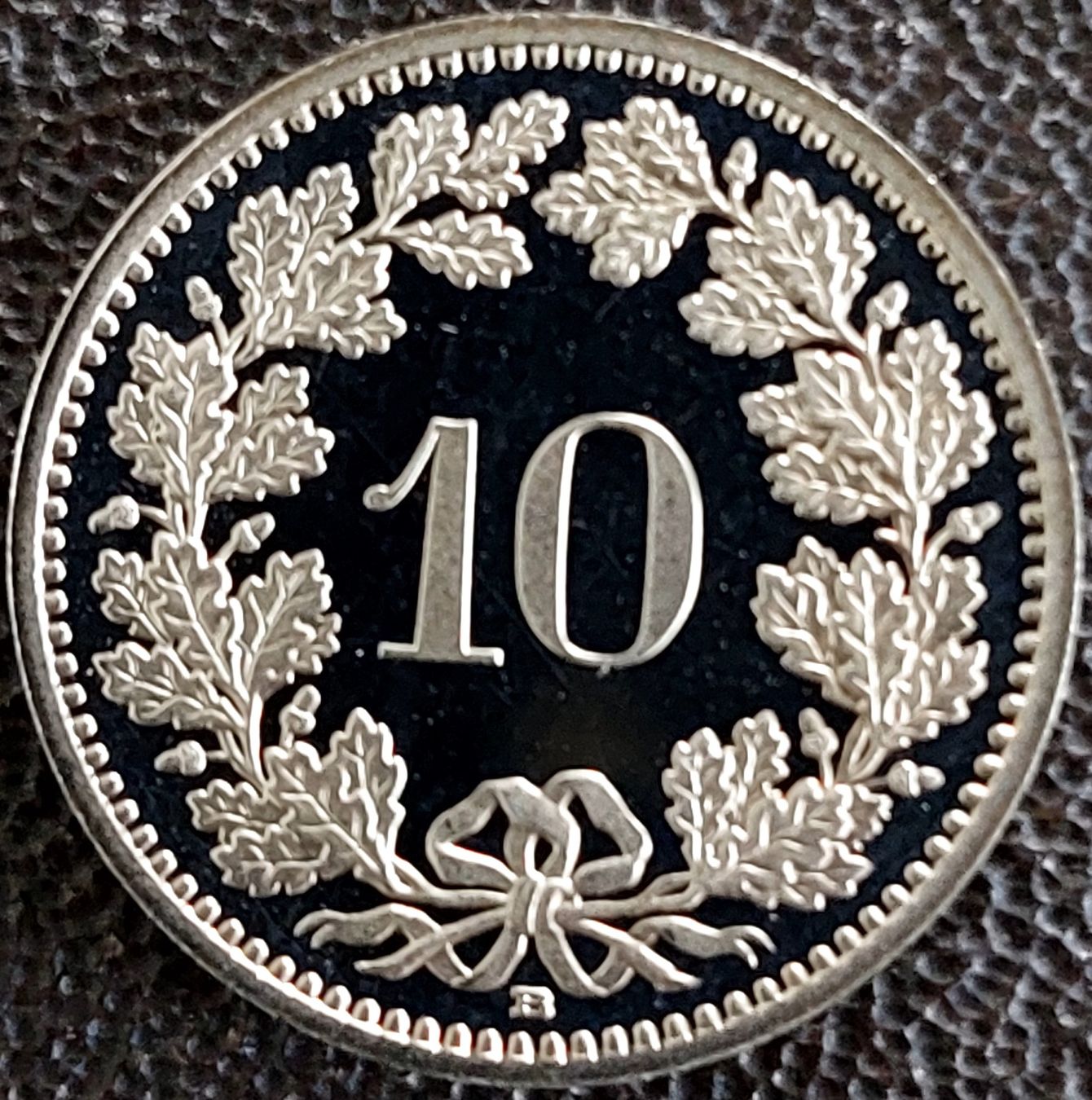 Tutti le monete: 10 Rappen 1987 stgl. / aus Münzsatz – Nuovo (secondo la descrizione) da Arch venduto da coinsandmore 1