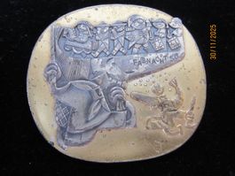 Basler Fasnachtsplakette 1956 Gold
